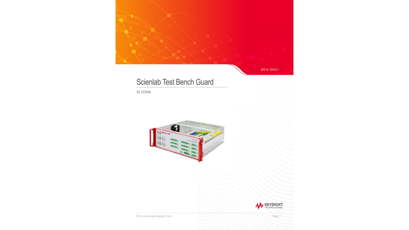 SL1070A Scienlab Test Bench Guard